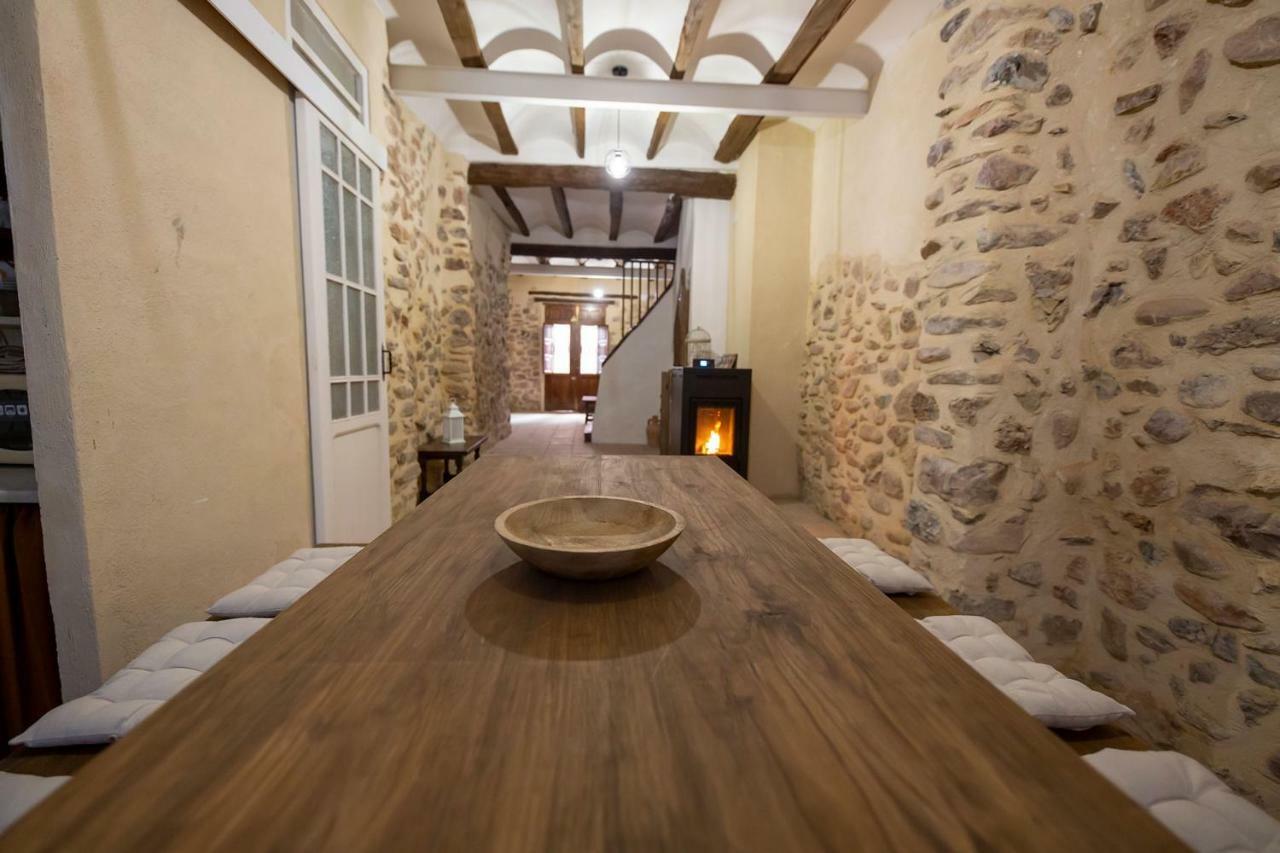 Casa Rural Pradas モンタネホス エクステリア 写真